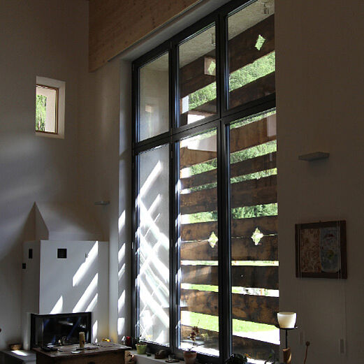 Einfamilienhaus La Punt| Verglasung in Aluminium
