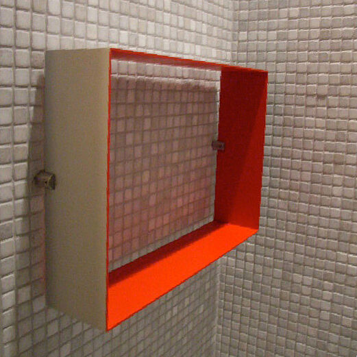 Wohnung Samedan | Ablagerahmen Dusche