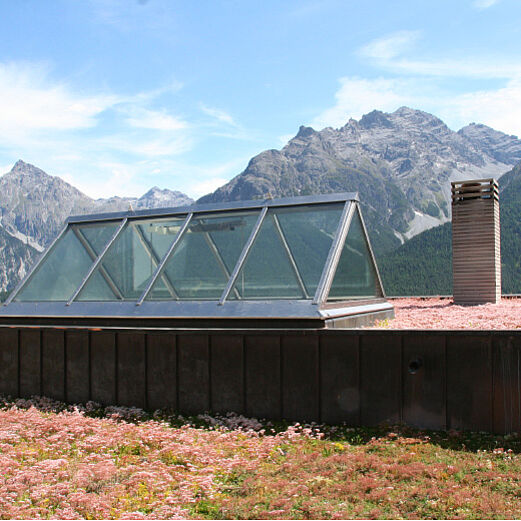 Hotel Ftan | Dachverglasung